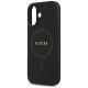 6. Guess Saffiano Classic Logo MagSafe Hülle für iPhone 17 - Schwarz