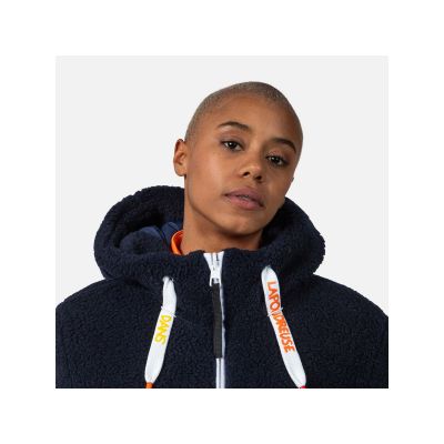 9. Rossignol W Yety Fleece Bomber Jacket Jkt blau