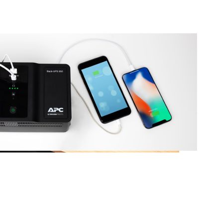 APC Notstromaggregate 850 VA 230 V USB/Typ-C und Ladeanschlüsse