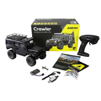2. RC Crawler Mini-D90 AMXRock 4WD 1:16 RTR ferngesteuertes Auto