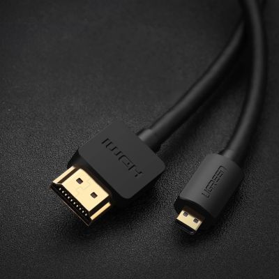 2. Ugreen HD127 Micro HDMI - HDMI 2.0 4K 60Hz Kabel 2 m - Schwarz