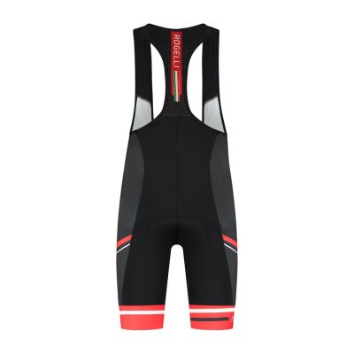 4. Rogelli GARA MOSTRO II Shorts, schwarz und rot, Größe 2XL