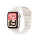 3. Apple Watch SE 3 GPS + Cellular 40 mm Starlight Aluminiumgehäuse mit Starlight Sportarmband – Größe S/M