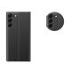3. Neues Sleep View Case für Samsung S24+ mit Klappe - Schwarz