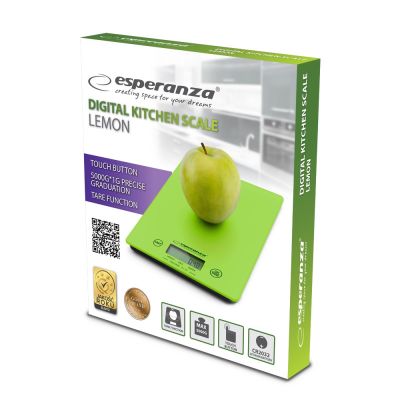 4. Esperanza Lemon EKS002G Küchenwaage (grün)