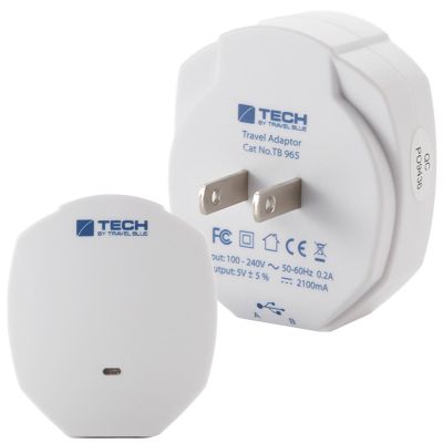 TRAVEL BLUE NETZLADEGERÄT 2 USB – USA