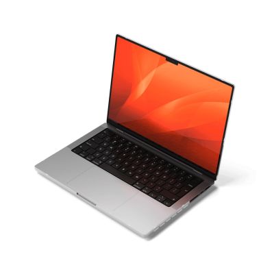 7. Nešiojamojo kompiuterio apvalkalas Satechi Eco kietasis apvalkalas „MacBook 16“, švarus