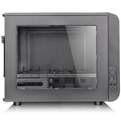 10. Thermaltake Core V21 CA-1D5-00S1WN-00 Gehäuse (Micro ATX, Mini ITX; Schwarz)