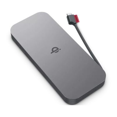 3. Lenovo Go 10.000 mAh Powerbank, G0A3LG1WWW, USB-C, Grau