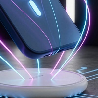 17. 3mk Smoke MagCase für iPhone 17 Pro - Blau-Transparent