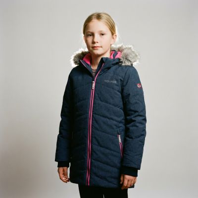 3. Trollkids Girls Lifjell Jacket Jr 133-114 isolierte Jacke