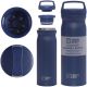 TRAVEL BLUE THERMOSFLASCHE NAVY