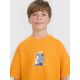 3. Jungen-T-Shirt mit Aufdruck 4F 4FJRSS25TTSHM2641-70S