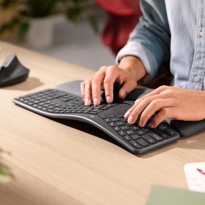 Logitech ERGO K860 Tastatur – GRAPHITE Wireless