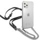 4. Guess GUHCP12LKC4GSSI iPhone 12 Pro Max 6,7" Transparentes Hardcase 4G Silver Chain