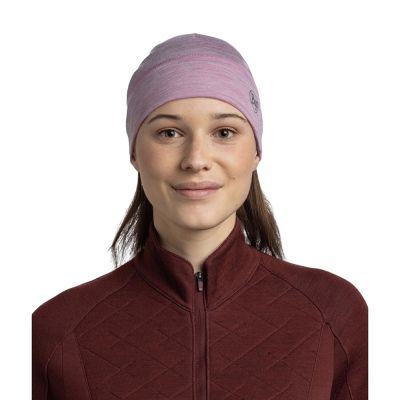 4. BUFF MERINO LIGHTWEIGHT BEANIE SOLID PANSY Mütze