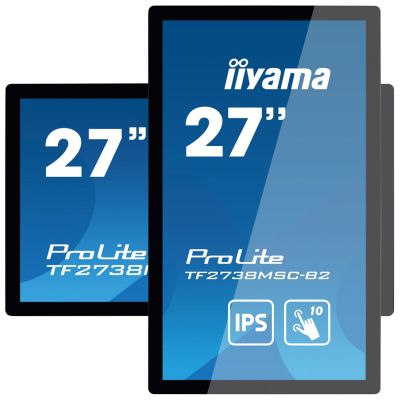 6. iiyama ProLite TF2738MSC-B2 Computermonitor 68,6 cm (27") 1920 x 1080 px Full HD LED-Touchscreen Mehrbenutzerfähig Schwarz