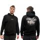 O'Neill Aguazul Herren-Hoodie in Schwarz mit modischem Känguru-Motiv