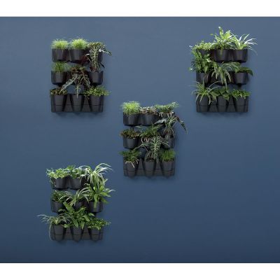 9. Vertikales Gartenblumenbeet, hängend, Anthrazit