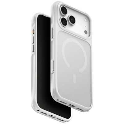 Uniq Veren Magclick Ladehülle für iPhone 18 Pro Max / 17 Pro Max – Weiß