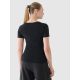 6. Schmales T-Shirt mit Aufdruck für Damen 4F 4FWMM00TTSHF1846-20S