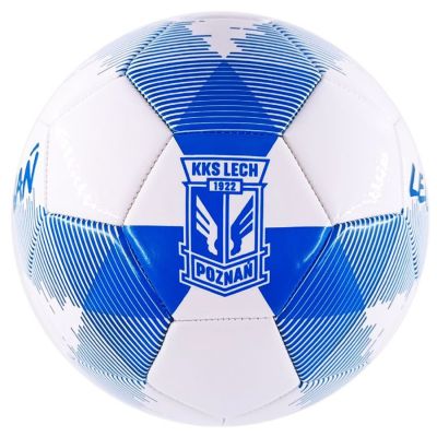 Lech Poznań Weiß-Blaues Wappenball
