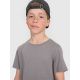 3. Einfarbiges Jungen-T-Shirt, Größe 4F 4FJRAW25TTSHM3260-22S