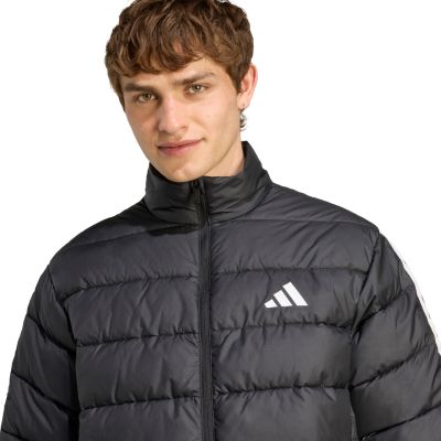 5. adidas Essentials 3-Streifen Herrenjacke Schwarz JM8416