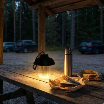 17. GRUNDIG LED-Touristen-Taschenlampe 800 mAh