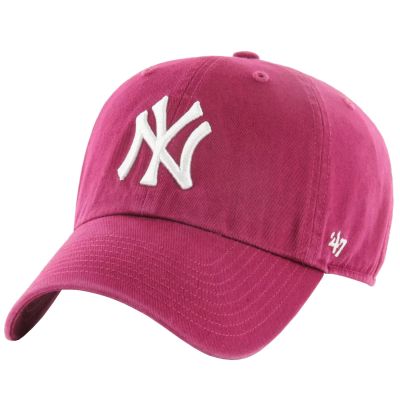 3. 47 Brand New York Yankees Clean Up Cap B-RGW17GWSNL-GX Bordeaux One size