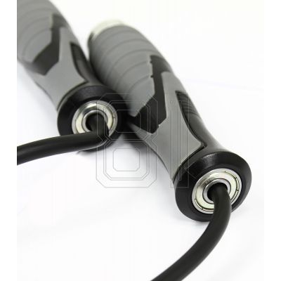 2. Speed skipping rope with weights 2 x 100g BK 256