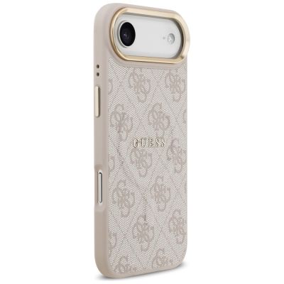 4. Guess 4G PU Classic Logo MagSafe Hülle für iPhone 17 Air - Pink