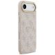 4. Guess 4G PU Classic Logo MagSafe Hülle für iPhone 17 Air - Pink