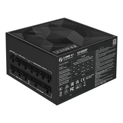 6. Lian Li SX1000P Netzteilmodul 1000W 20+4 Pin ATX Schwarz