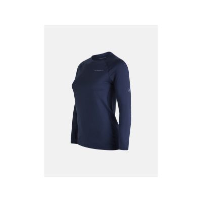 6. Peak Performance W Spirit Crew Thermoshirt Blau