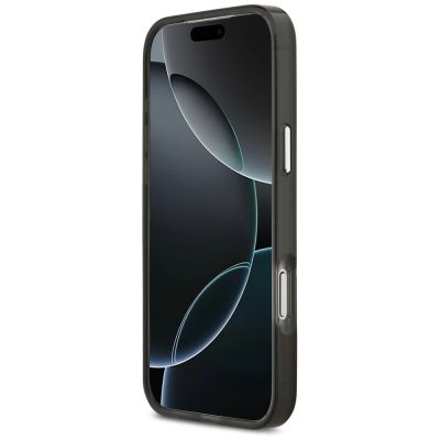 5. Karl Lagerfeld IML Aquarelle Karl & Logo MagSafe Hülle für iPhone 17 Pro Max - Schwarz