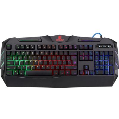 DEFENDER Gaming-Membrantastatur WEREWOLF GK-120DL mit RGB-Beleuchtung 45124