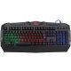DEFENDER Gaming-Membrantastatur WEREWOLF GK-120DL mit RGB-Beleuchtung 45124