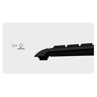 4. KeySonic KSK-5011ELC (DE) Tastatur Home USB QWERTZ Deutsch Schwarz