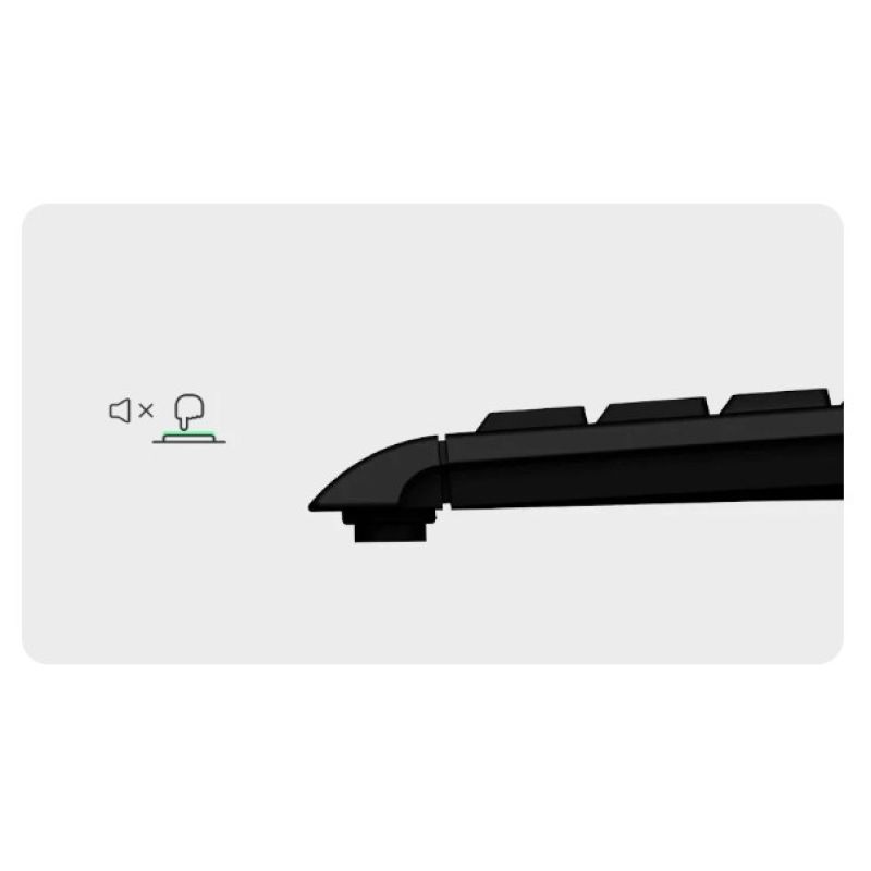 4. KeySonic KSK-5011ELC (DE) Tastatur Home USB QWERTZ Deutsch Schwarz