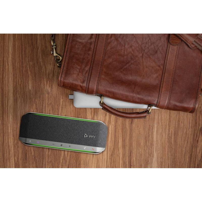 7. POLY Sync 40+ USB-A/USB-C-Freisprecheinrichtung mit Microsoft Teams-Zertifizierung + BT700 USB-A-Adapter