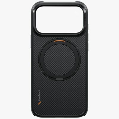 3. Uniq Keva Mov Magclick Ladehülle für iPhone 18 Pro Max / 17 Pro Max – Schwarz