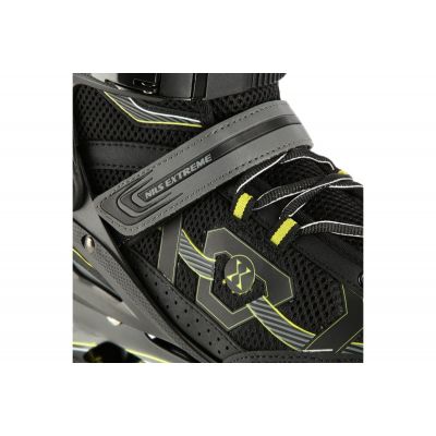 7. NILS EXTREME NA9157 ROLLSCHUHE SCHWARZ UND GOLD GRÖSSE 39