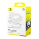 9. Baseus Palm 1C 20W Wandladegerät (mit Baseus Mini White USB-C 60W (20V/3A) 1m Kabel) - Weiß