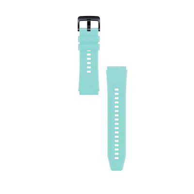 5. Silikonarmband für Huawei Watch GT 2 / 3 / 4 / 2 Pro / 3 Pro / 4 Pro / GT 2e - Hellgrün