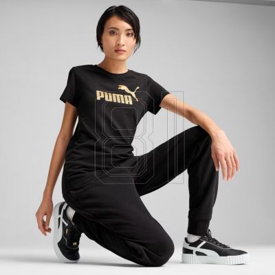 10. Puma Ess Metallic Nr. 1 Logo T-Shirt W 631536 51