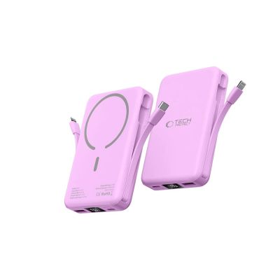 4. Powerbank Tech-Protect PB31 MagSafe 10000mAH - lila
