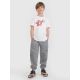 3. Jungen-T-Shirt mit normalem Aufdruck 4F 4FJRSS25TTSHM2643-11S