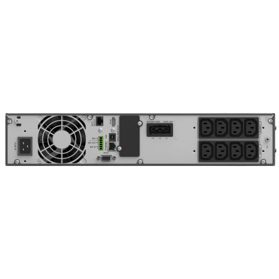 4. POWER WALKER USV-Online-Rack 19" VFI 2000 ICR IOT PF1 1/1 Phase, 2000 VA, 8x IEC C13, USB/RS232, LCD