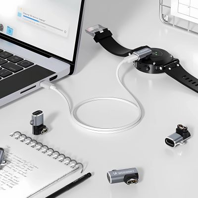 8. Wozinsky WAYGS1 USB-C-Adapter für Garmin Smartwatch - Grau